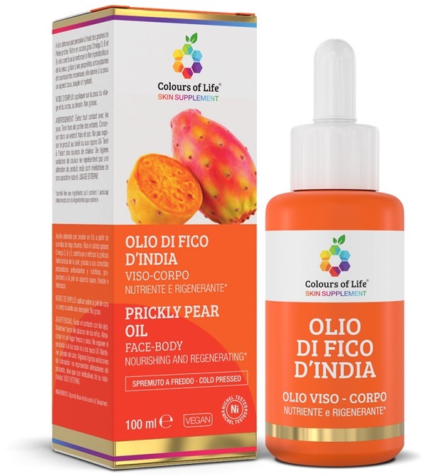 Colours Of Life Olio Fico D'india Viso E Corpo 100ml