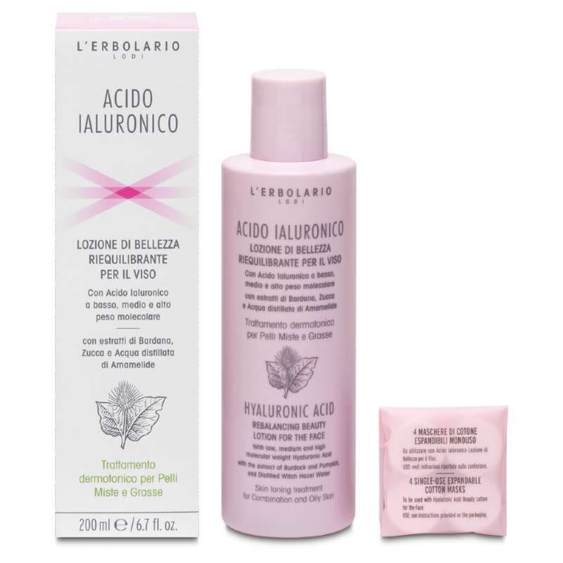 935205500 - L'Erbolario Acido Ialuronico Lozione Riequilibrante Viso 200ml - 4723631_2.jpg