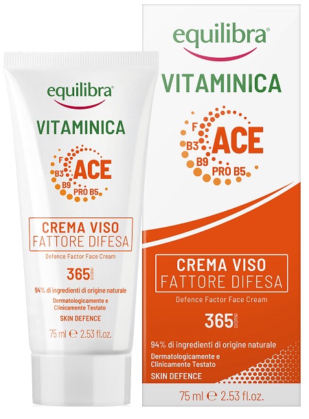 Equilibra Viso Vitaminica Crema idratazione viso Fattore Difesa 75ml