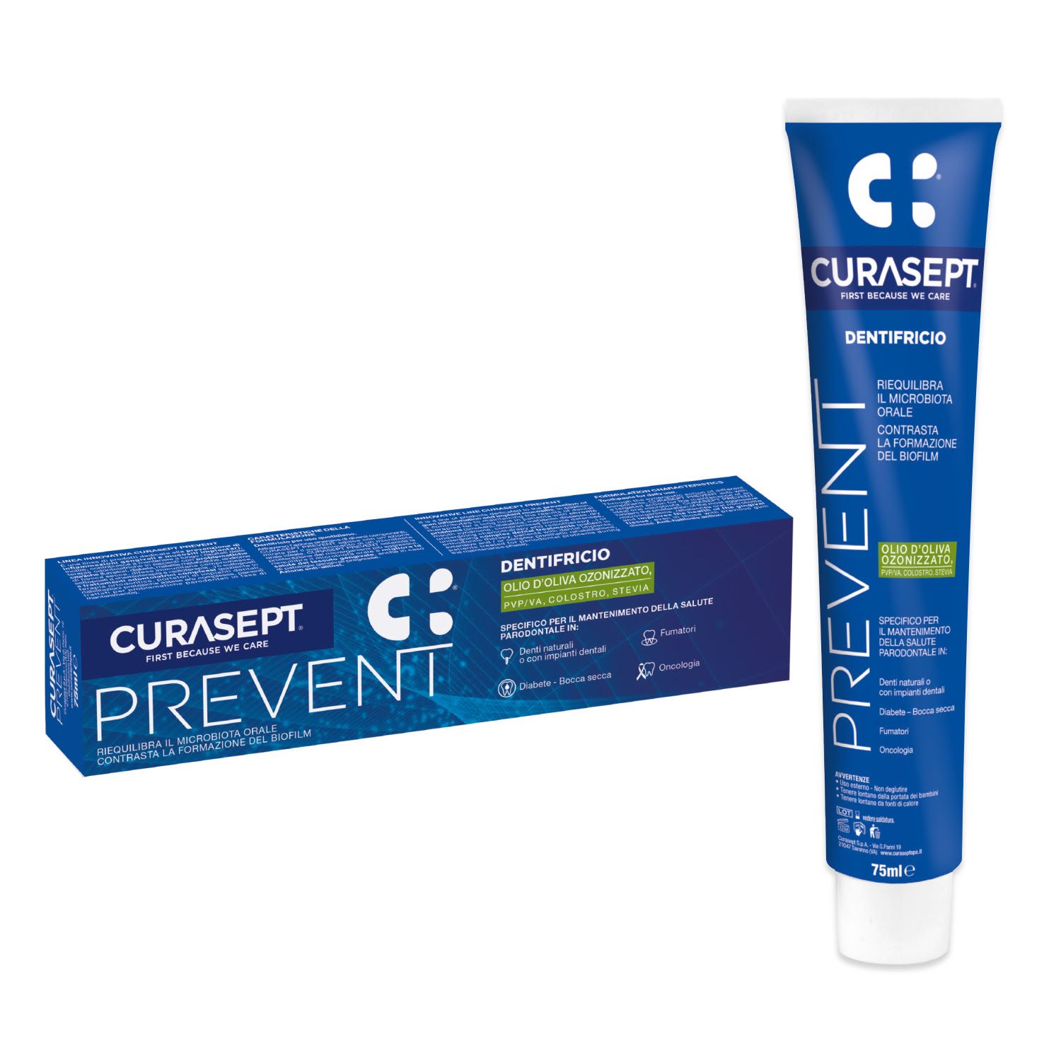 Curasept Prevent Dentifricio 75ml