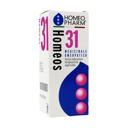 image - 800220840 - Flacone da 50 ml di Homeos 31, un medicinale omeopatico senza indicazioni terapeutiche approvate, con validit&agrave; di 60 mesi. - 7870830_2.jpg