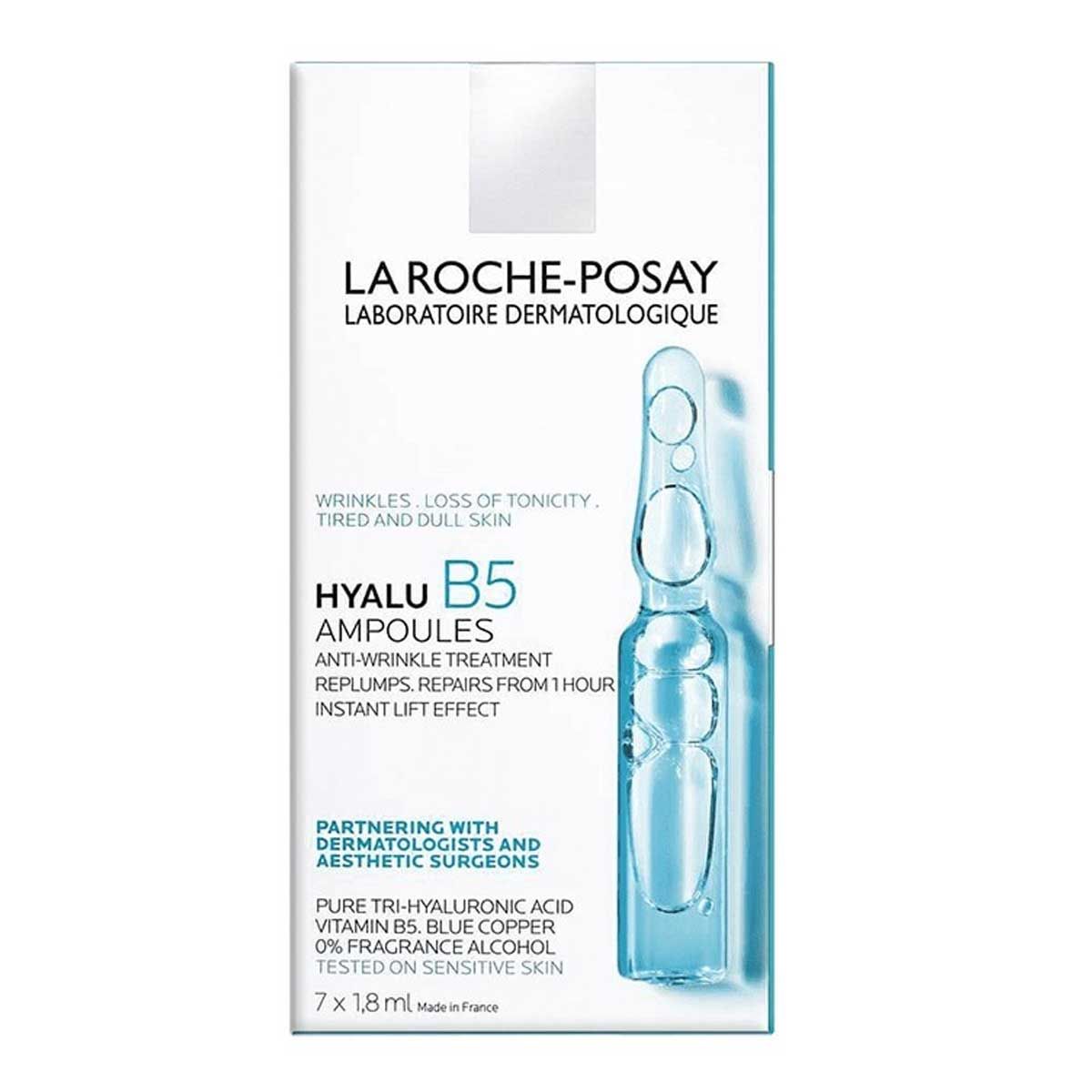 La Roche-posay Hyalu B5 Ampolle Trattamento Urto Contro le rughe 7x1,8ml