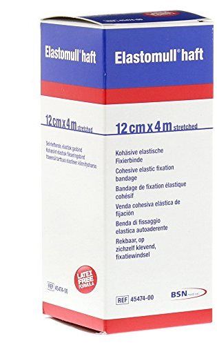 Elastomull Haft Benda Elastica Autoadesiva Compressione Forte 12x400cm