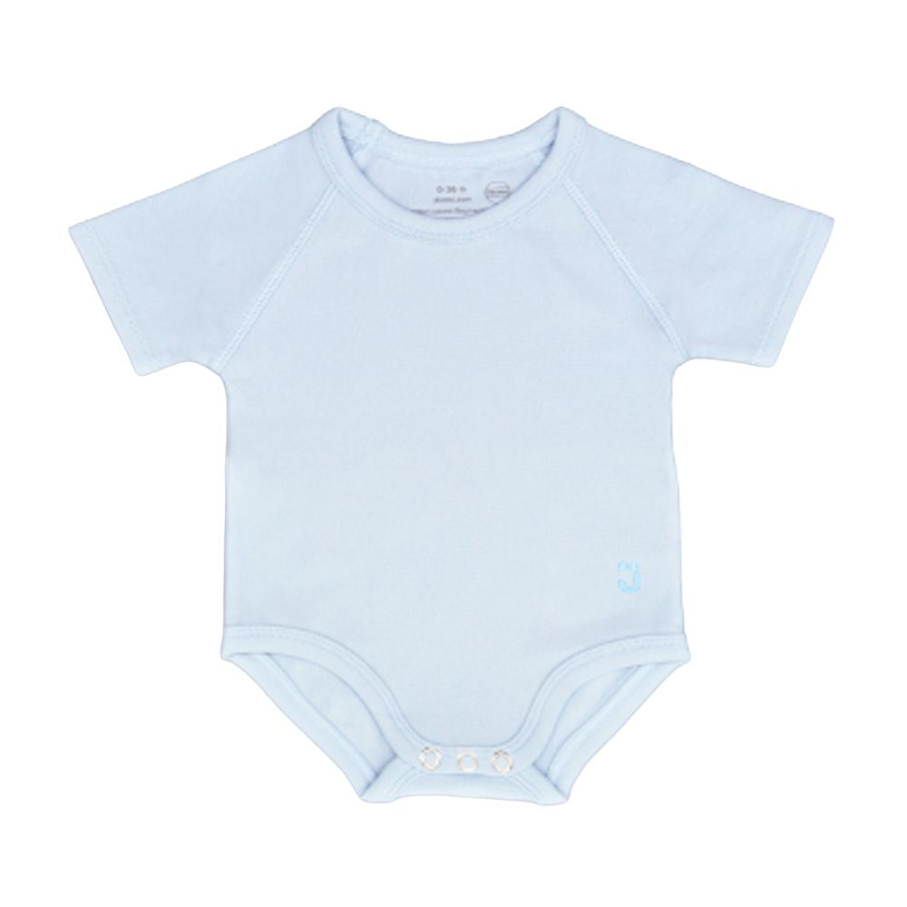 image - 990454884 - Body neonato in cotone biologico 4Season azzurro, studiato per offrire comfort e delicatezza sulla pelle sensibile del bambino. - 4895851_1.jpg
