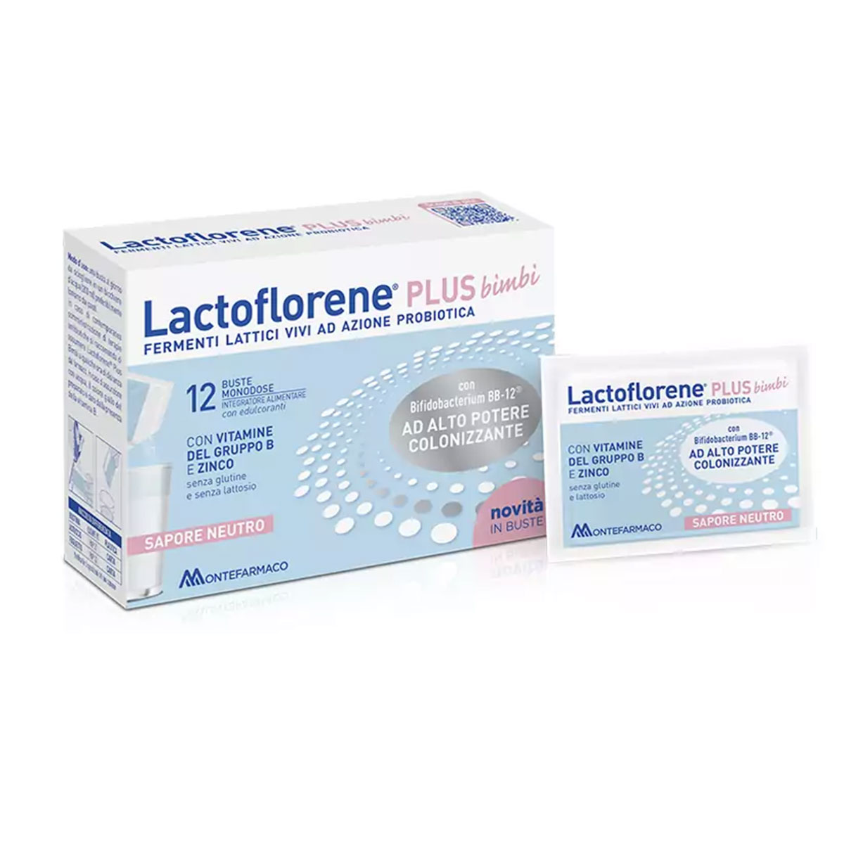 Lactoflorene Plus Bimbi Integratore Fermenti Lattici 12 Bustine