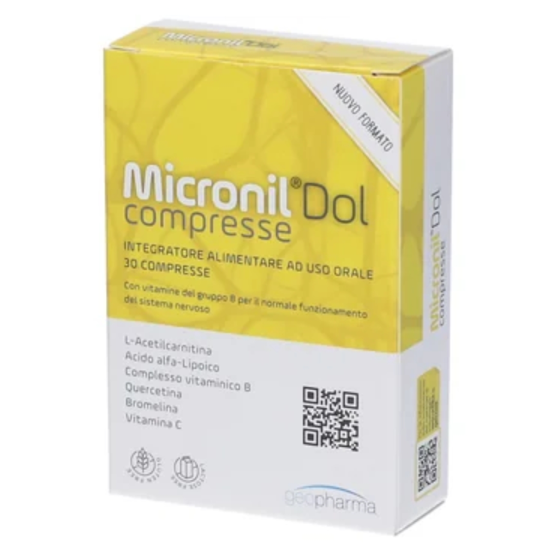 Micronil Dol Integratore Benessere Sistema Nervoso 30 Compresse