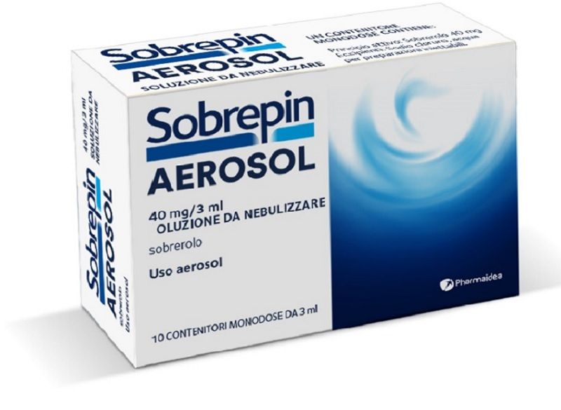 Sobrepin Aerosol 40mg Soluzione Da Nebulizzare 10 Flaconcini 3ml