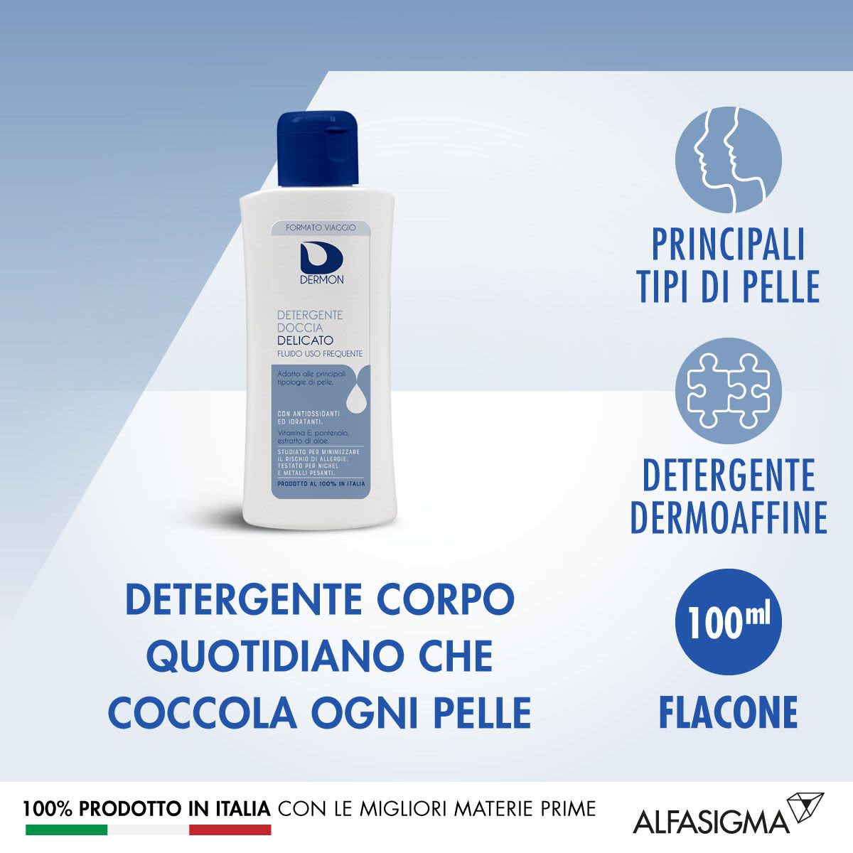 image - 981389303 - Dermon Detergente Doccia delicato formato viaggio 100ml - 4737440_4.jpg