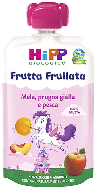 image - 980251627 - Purea di frutta biologica a base di mela, prugna gialla e pesca, ideale come merenda o fine pasto per bambini a partire dal 6° mese. - 4868001_1.jpg