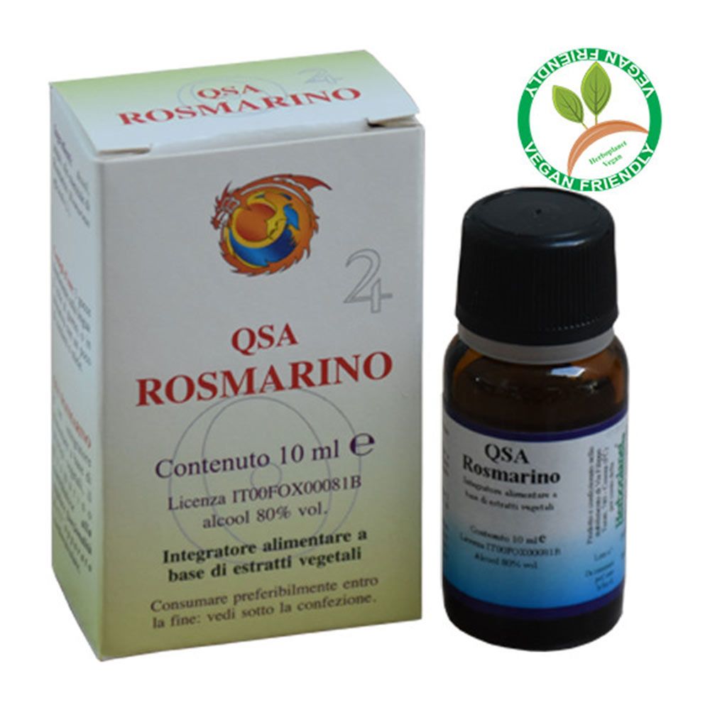 Qsa Rosmarino integratore salute intestinale Gocce 10ml