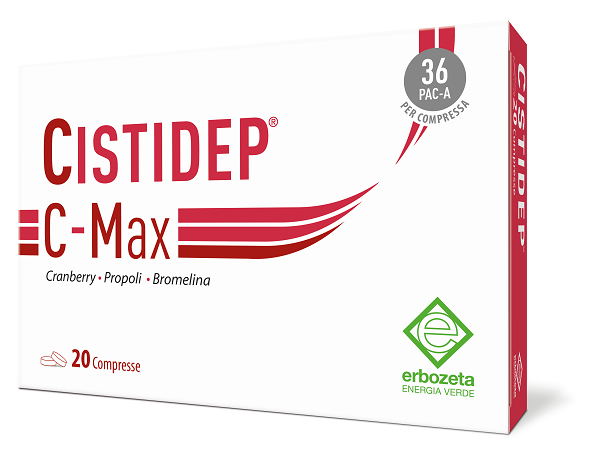 Cistidep C-max Integratore Vie Urinarie 20 Compresse