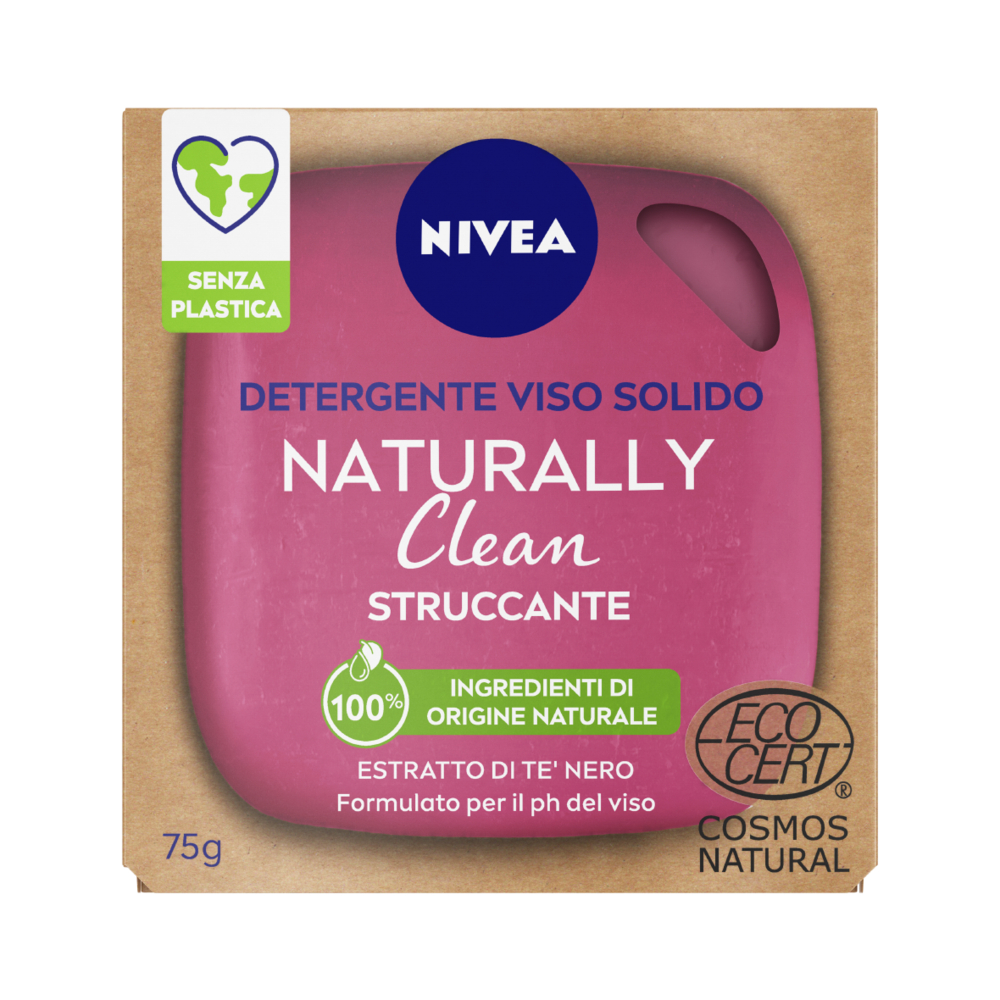 Nivea Naturally Clean Struccante Viso 75g