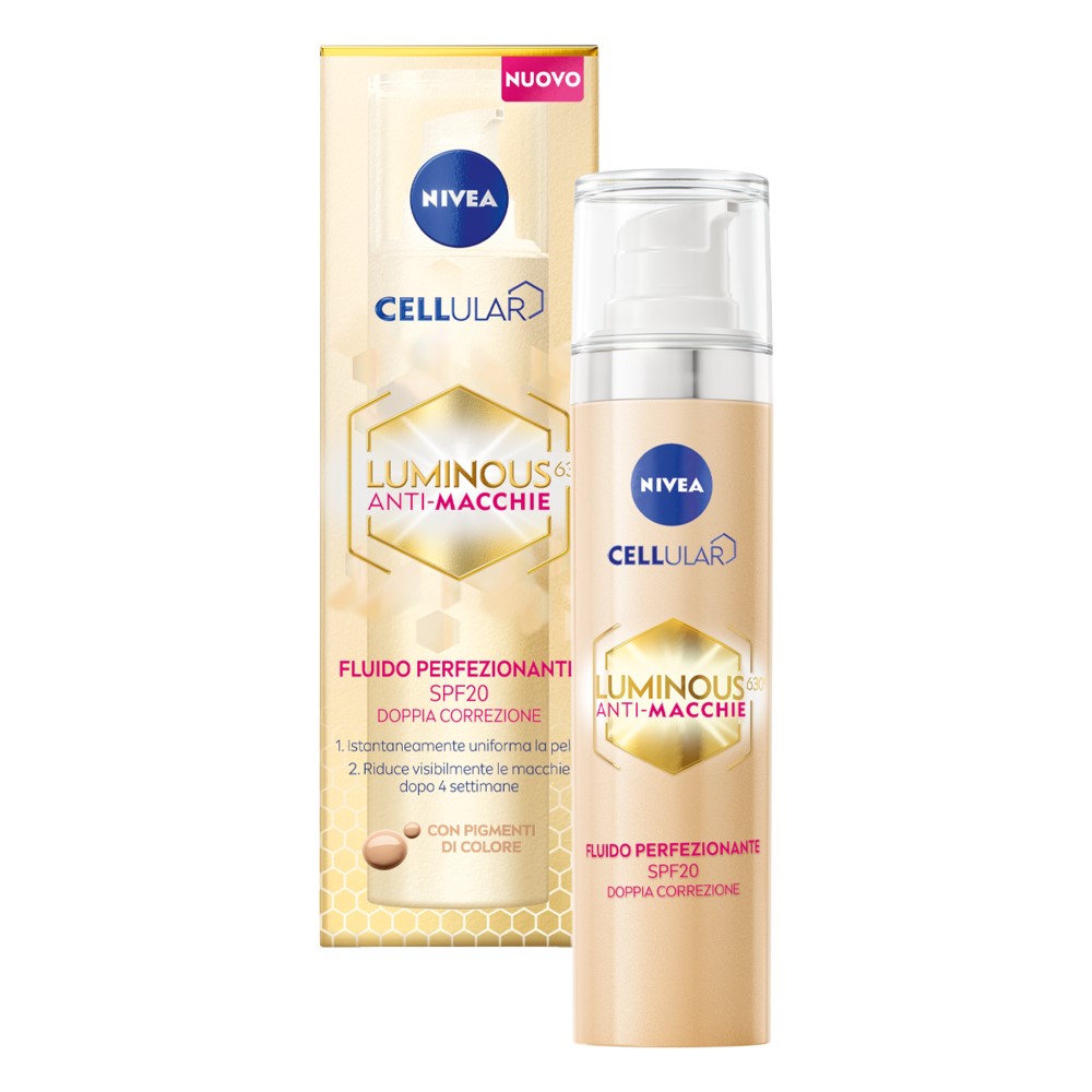 Nivea Cellular Luminous630 Anti-macchie Fluido Perfezionante SPF 20 40ml