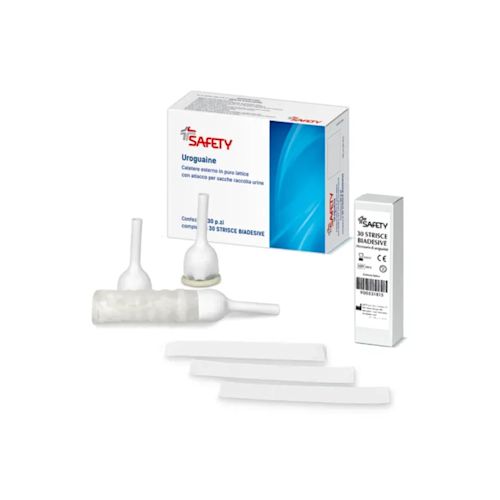image - 909862524 - CATETERE ESTERNO CON STRISCIA BIADESIVA UROGUAINA 35 MM 30 PEZZI - 4862569_2.jpg