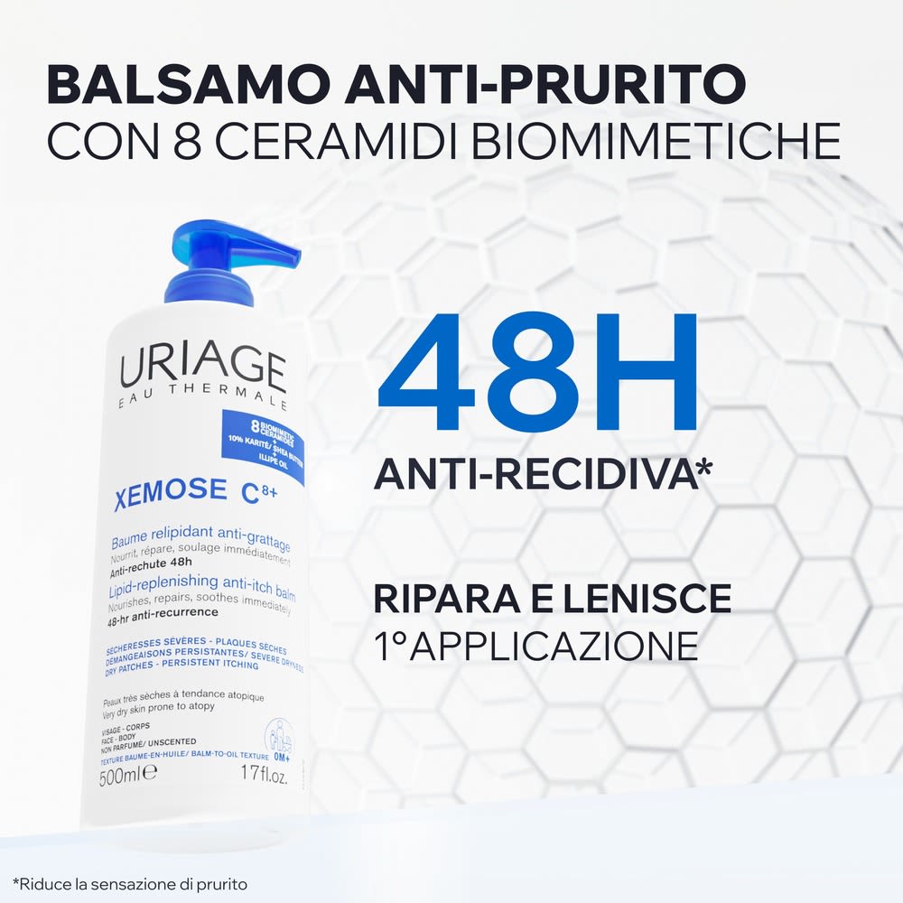 975428234 - XEMOSE C8+ BALSAMO OLIO LENITIVO ANTI PRURITO 500 ML - 7894744_9.jpg