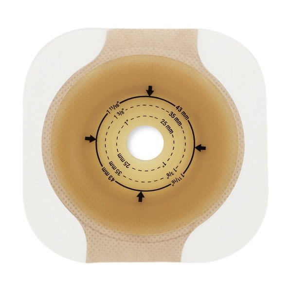image - 921456149 - Placca piana da 70 mm per stomia, con foro adattabile da 16 a 67 mm, progettata per garantire una protezione cutanea efficace e un'adesione sicura. - 4876313_2.jpg