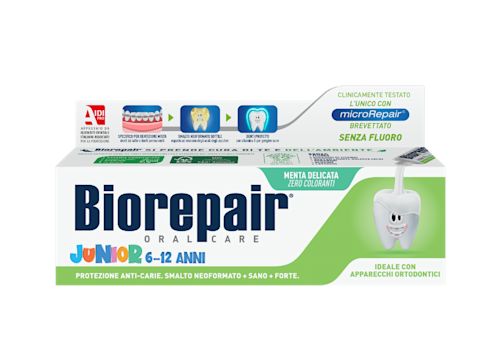 971394465 - Biorepair Junior 6-12 anni Dentifricio bambini menta delicata 75ml - 7880357_2.jpg