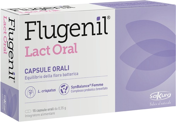 Flugenil Lact Oral Integratore Fermenti Lattici 15 Capsule