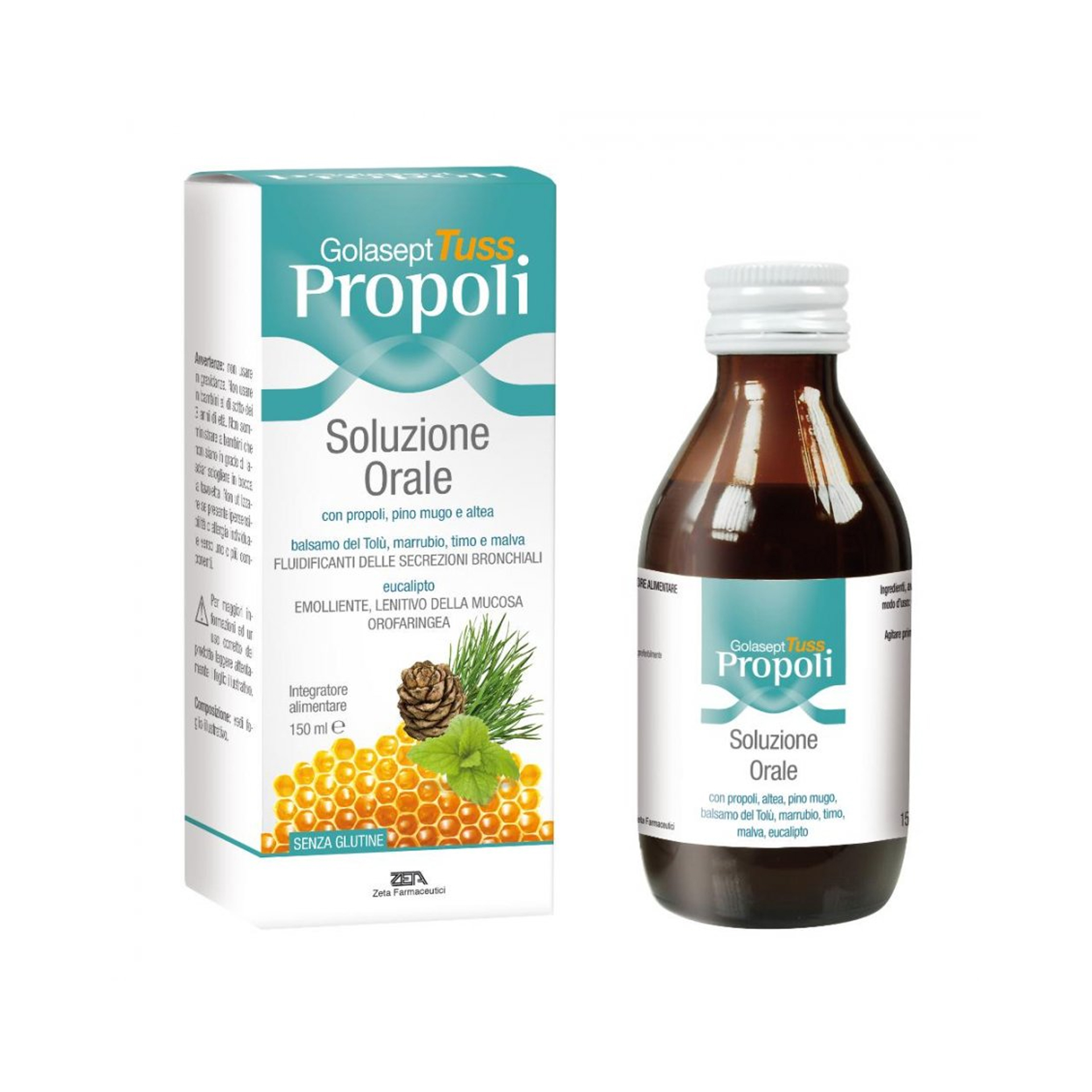 Golasept Tuss Propoli Soluzione Orale per Adulti 150ml