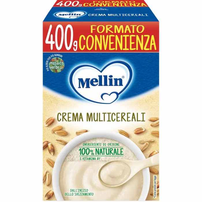 Mellin Crema Multicereali 400g