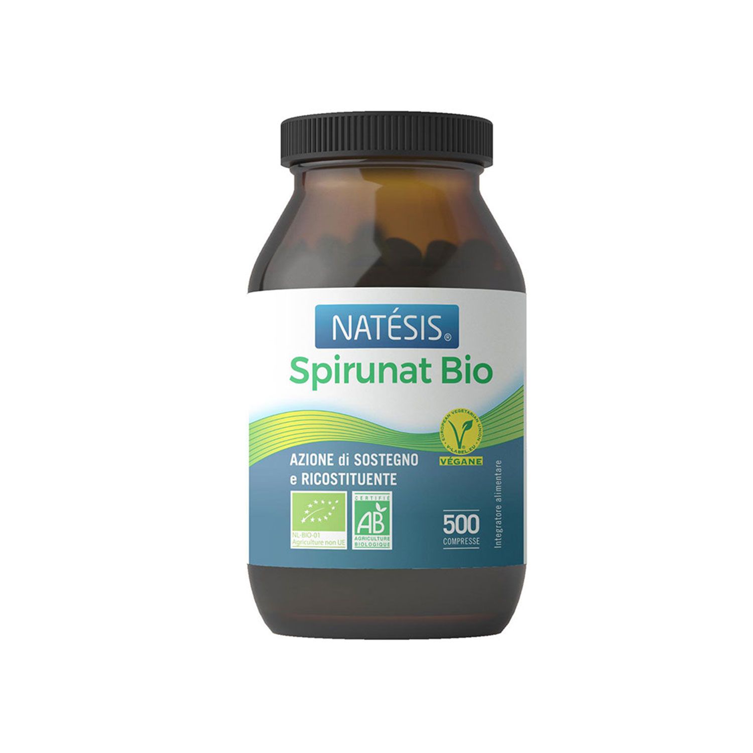 Spirunat Bio Integratore Energetico 500 Compresse