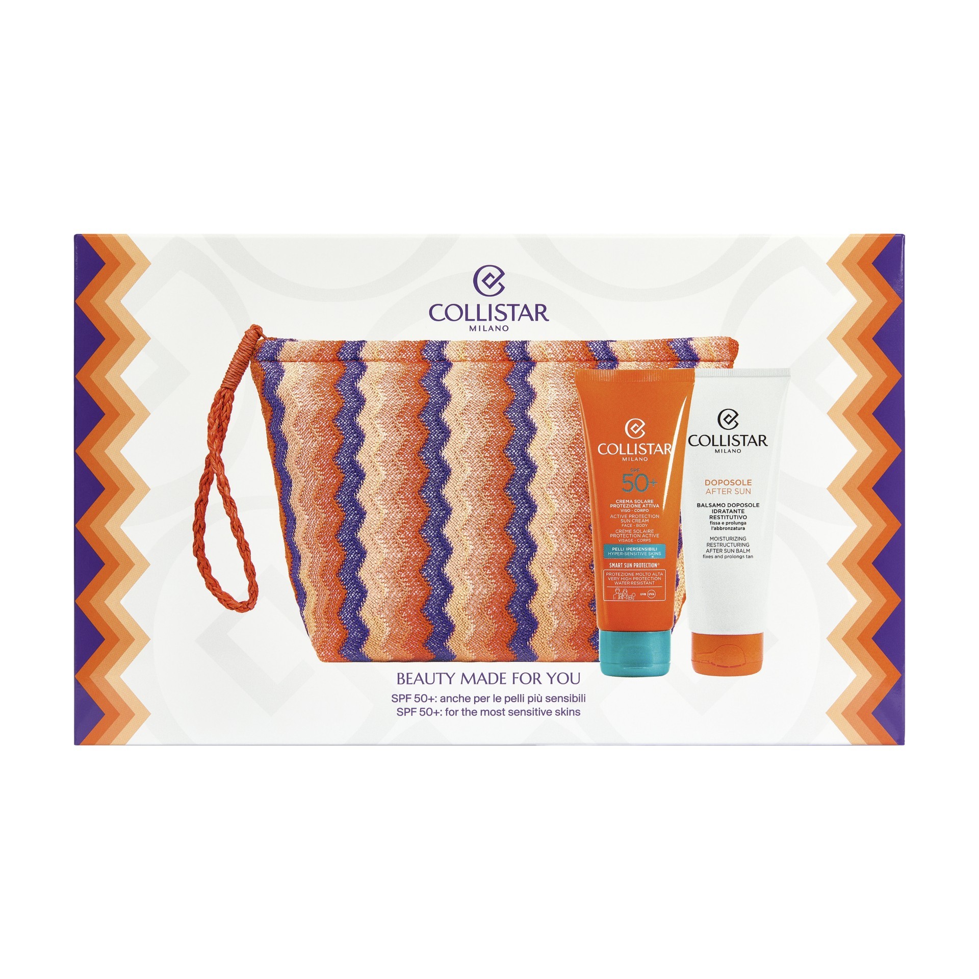 image - 952042758 - Set solare completo che unisce una crema SPF50+ ad alta protezione, ideale anche per pelli sensibili, a un balsamo doposole idratante e restitutivo per lenire e nutrire la pelle. - 4867690_1.jpg