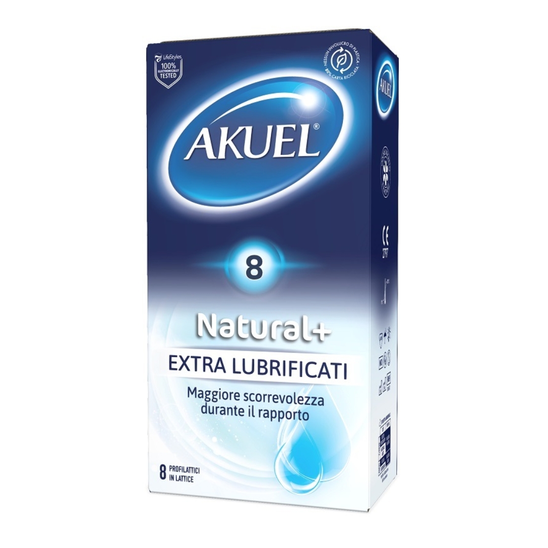 image - 983681584 - PROFILATTICO AKUEL NATURAL+ EXTRALUBRIFICATO 8 PEZZI - 4864462_2.jpg