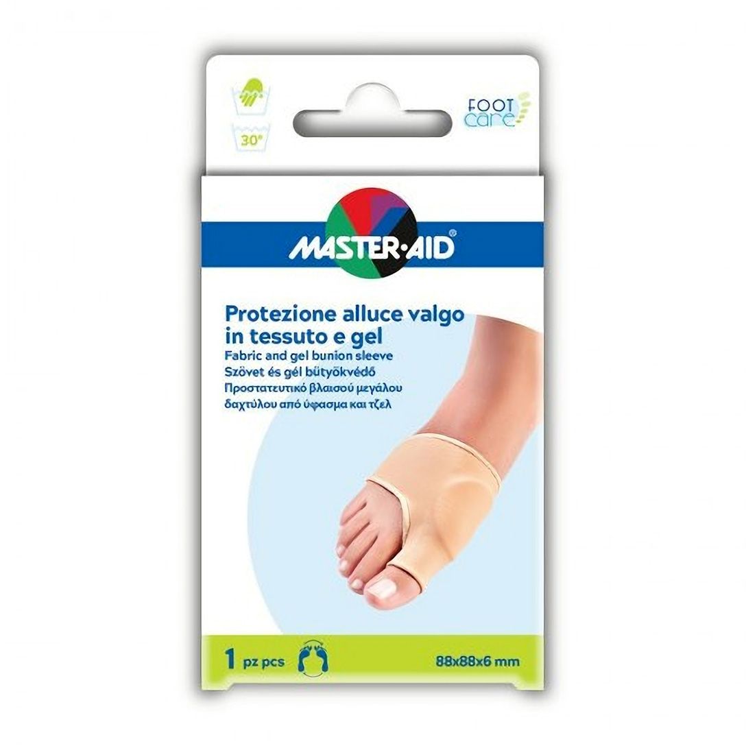 Master-aid Protezione Alluce Valgo In Tessuto E Gel 1 Pezzo