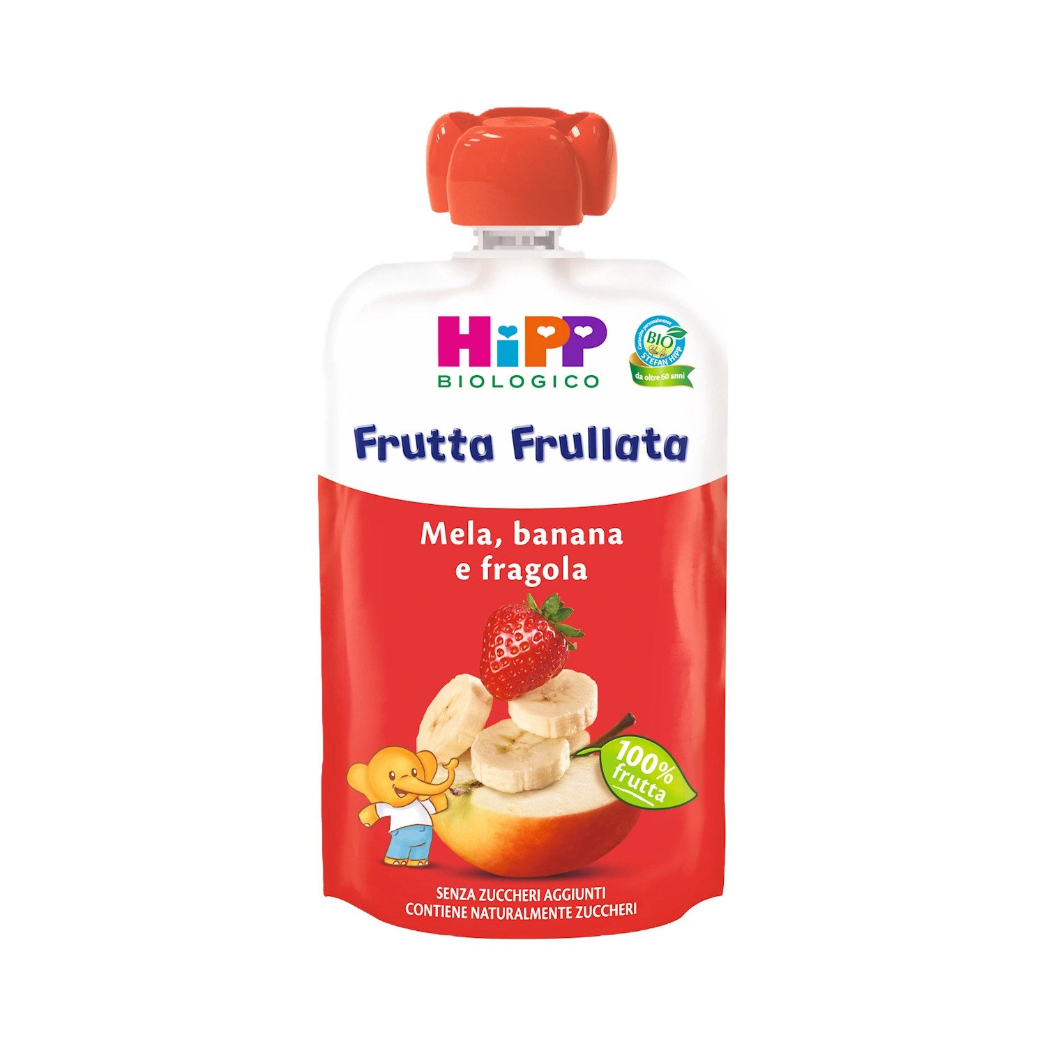 image - 970800619 - Purea di frutta biologica con mela, banana e fragola, ideale come merenda o fine pasto per bambini dal 6° mese. - 4867151_2.jpg