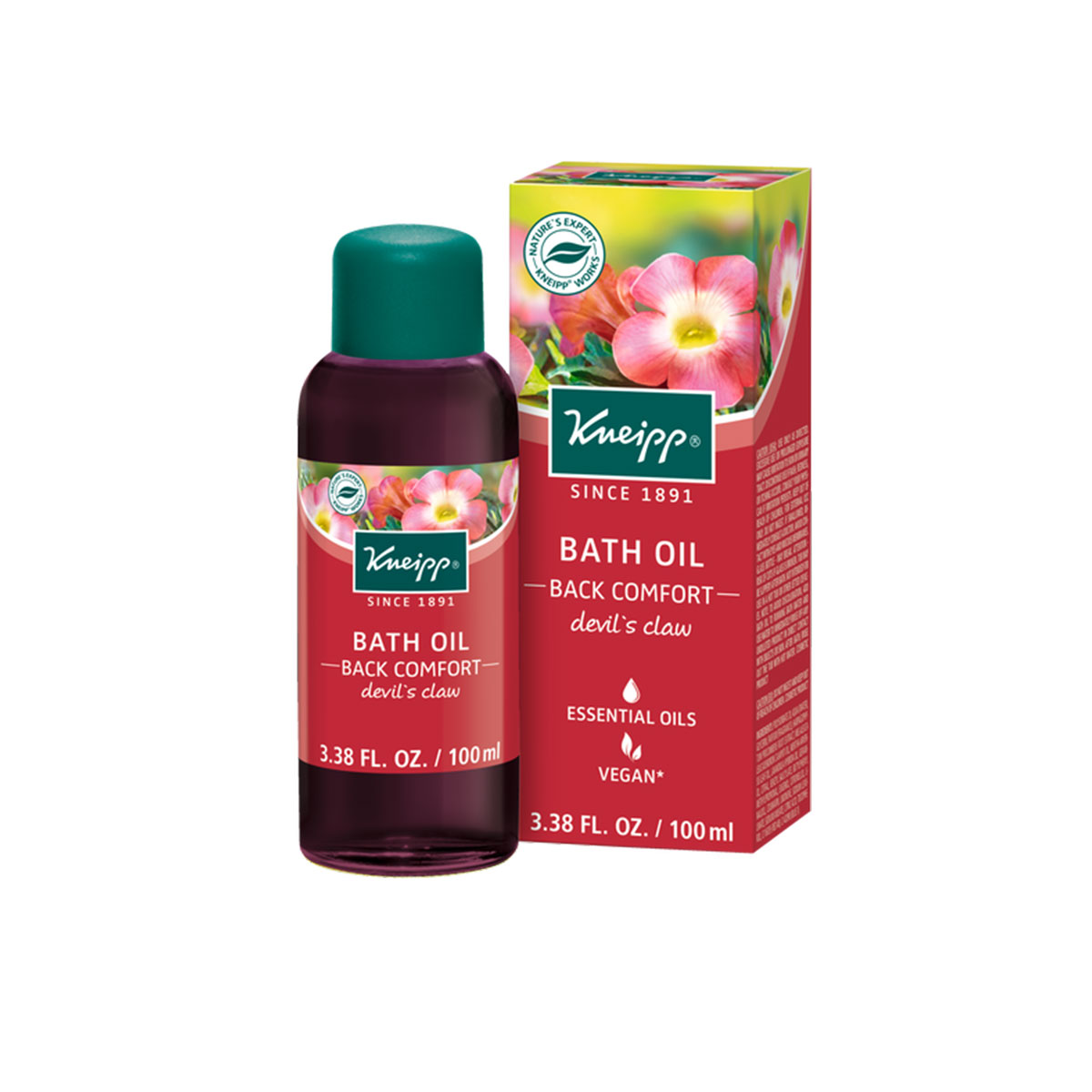 Kneipp Benessere Schiena Olio Da Bagno Artiglio Del Diavolo 100ml