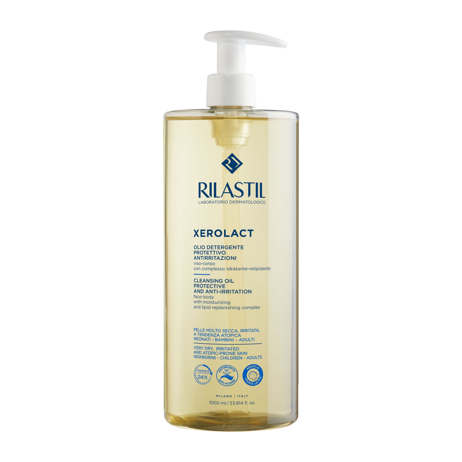 Rilastil Xerolact Olio Detergente 1000ml