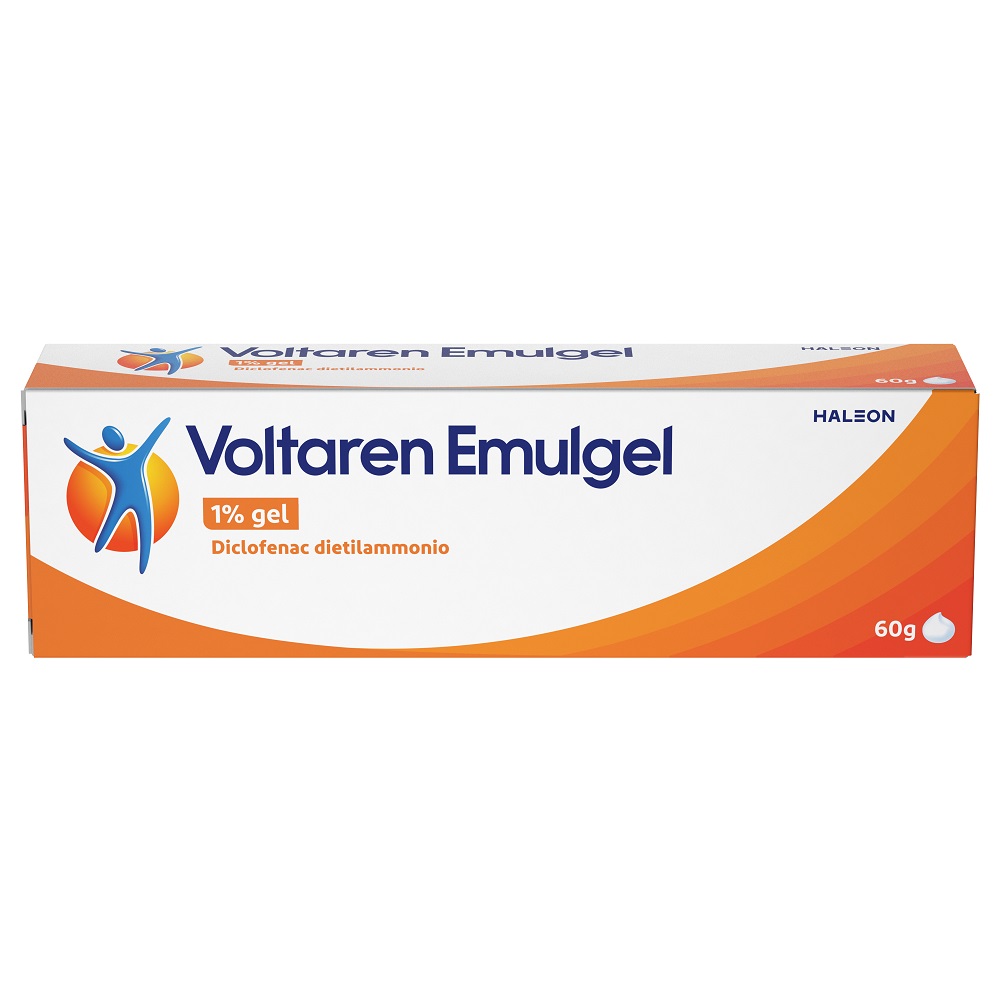 Voltaren Emulgel 1% Antinfiammatorio Diclofenac Dolori Muscolari Dolori Articolari 60g
