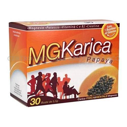 Mg Karica Papaya Integratore Energizzante 30 Bustine