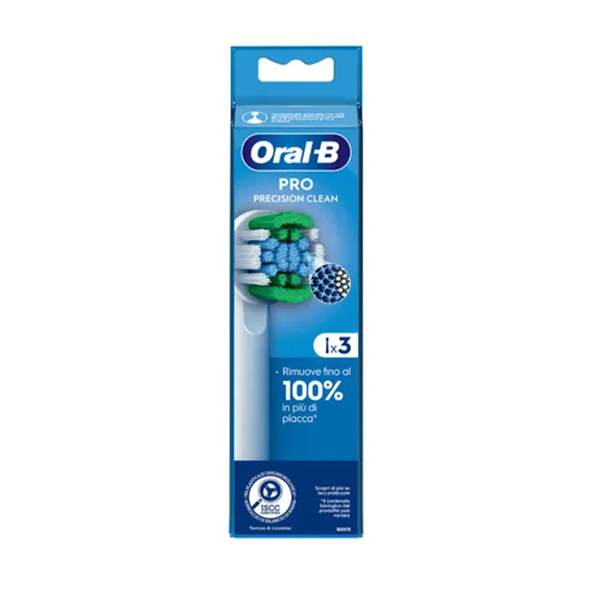 Oral-b Pro Precision Clean 3 Testine Di Ricambio Bianco