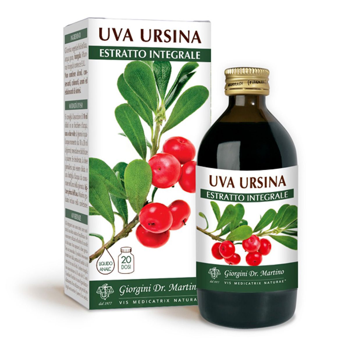 Uva Ursina Estratto Integrale Integratore Intimo Donna 200ml