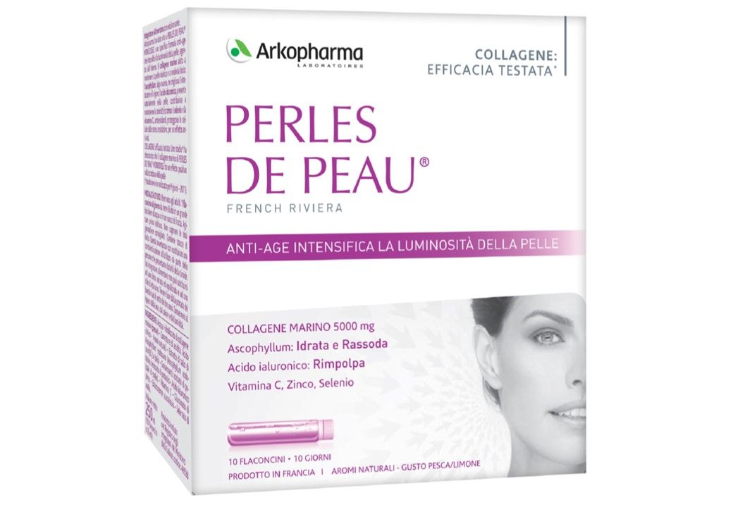 Arkopharma Perles De Peau Radiance Integratore Pelle 10 Flaconcini