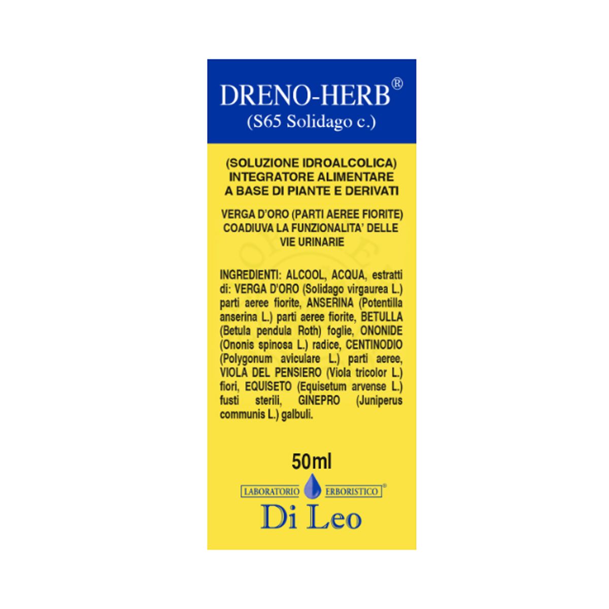 Di Leo Dreno-herb Composto S65 50ml