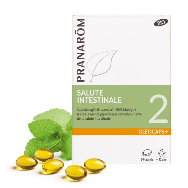 Pranarom Oleocaps 2 Integratore Salute Intestinale 30 Capsule