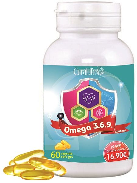 Curalife Omega 3 6 9 Integratore 60 Capsule