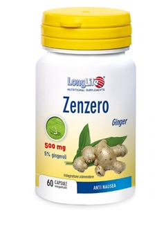 Longlife Zenzero 500mg 60 Capsule