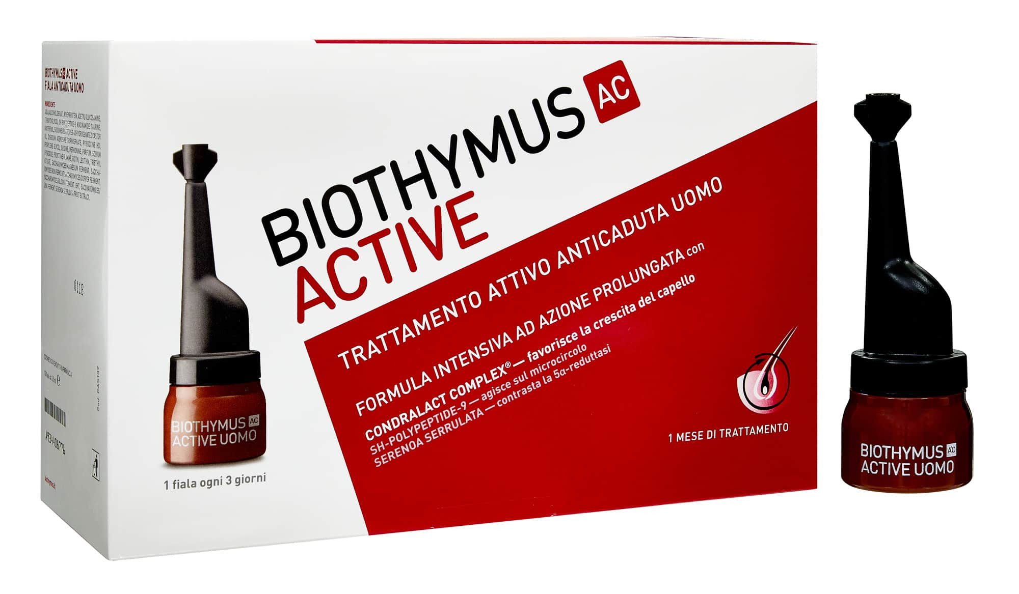 Biothymus Active Anti Caduta Uomo 10 Fiale Capelli