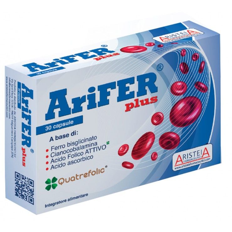 Arifer Plus Integratore Ferro 30 Capsule