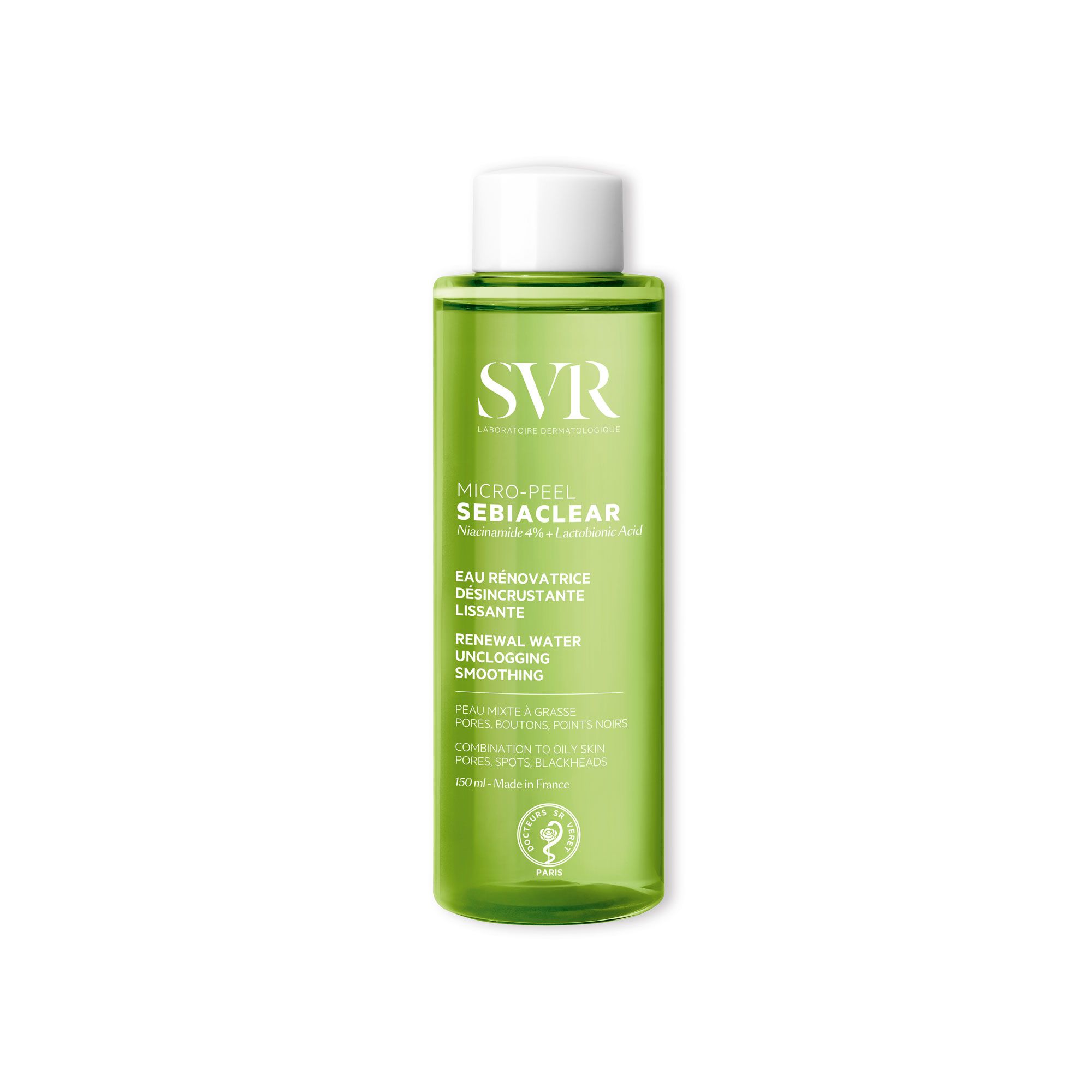 Svr Sebiaclear Micro-peel Acqua Dermatologica 150ml