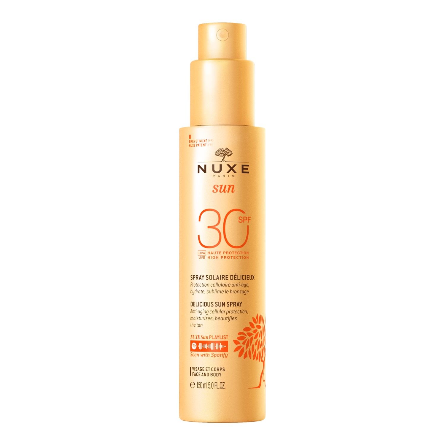 Nuxe Sun Latte Solare Spray Viso E Corpo SPF 30 150ml