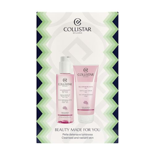 image - 990231159 - Set viso completo che combina un olio struccante delicato, ideale per rimuovere anche il make-up waterproof, con un gel scrub che esfolia dolcemente lasciando la pelle liscia e luminosa. - 4886151_1.jpg