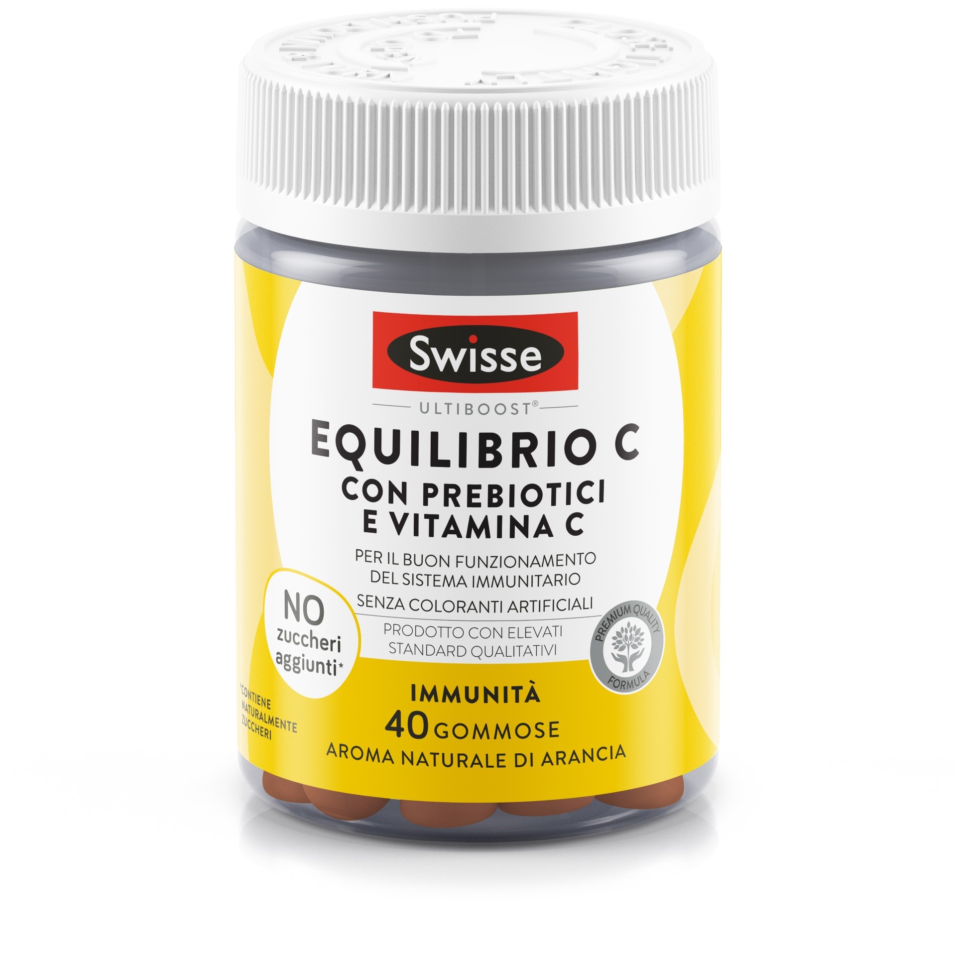 Swisse Equilibrio C Integratore Con Probiotici E Vitamina C 40 Gommose