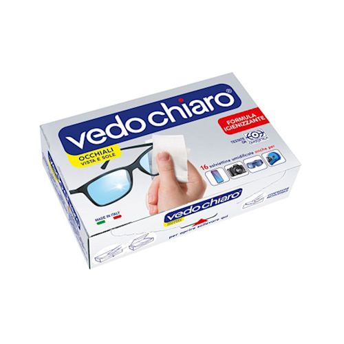image - 902283454 - Salviettine umidificate monouso ideali per la pulizia e igienizzazione di occhiali da vista e da sole. Rimuovono sporco, impronte e grasso senza lasciare aloni, in pratiche bustine da portare sempre con sé. - 7881981_2.jpg