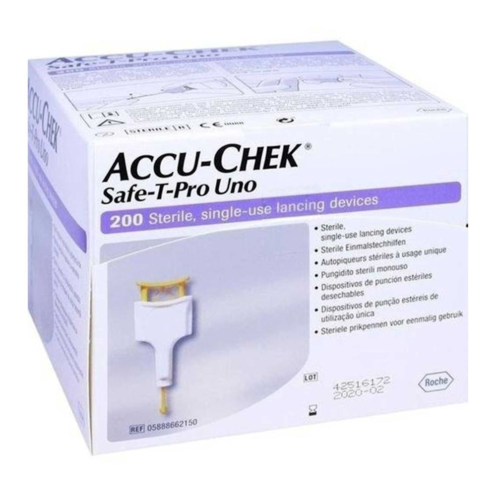 image - 930174382 - Accu-Chek Safe T-pro Uno Lancette pungidito glicemia 200 pezzi - 4721608_2.jpg
