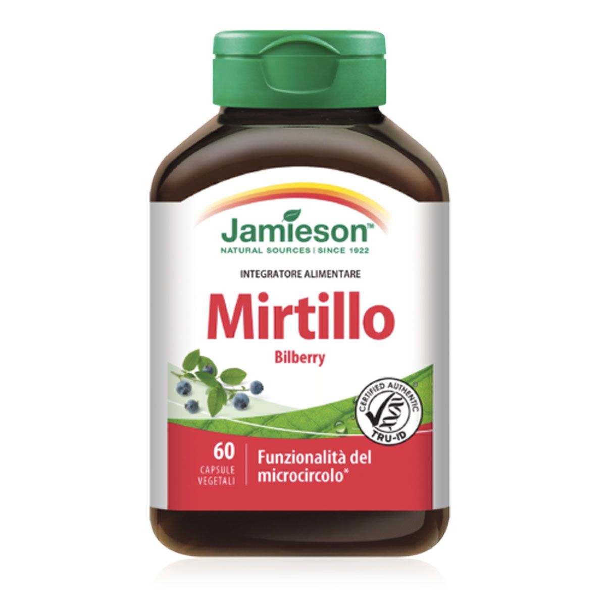 Jamieson Mirtillo Bilberry 60 Capsule