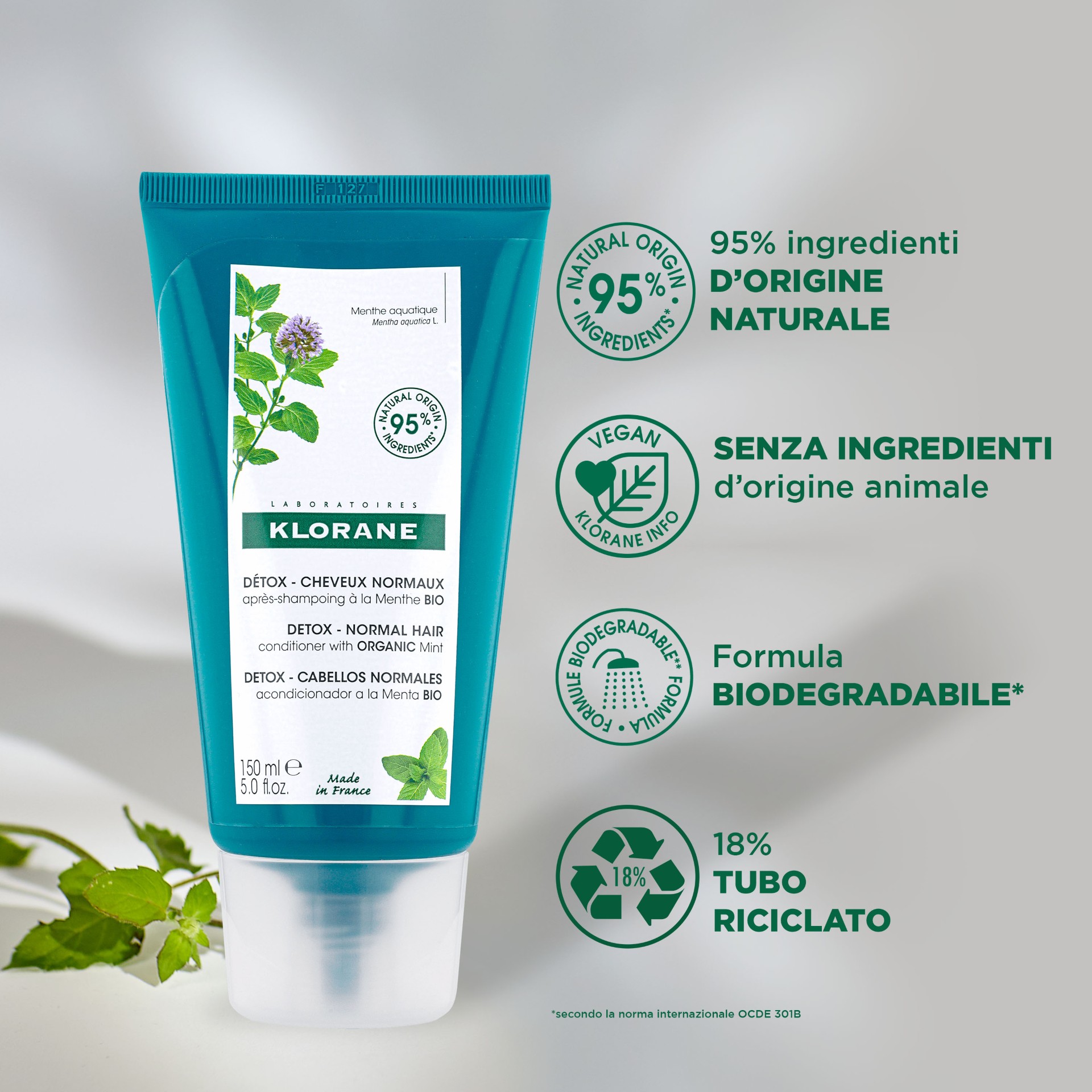 image - 981391079 - KLORANE BALSAMO ALLA MENTA ACQUATICA 150 ML - 4708475_3.jpg